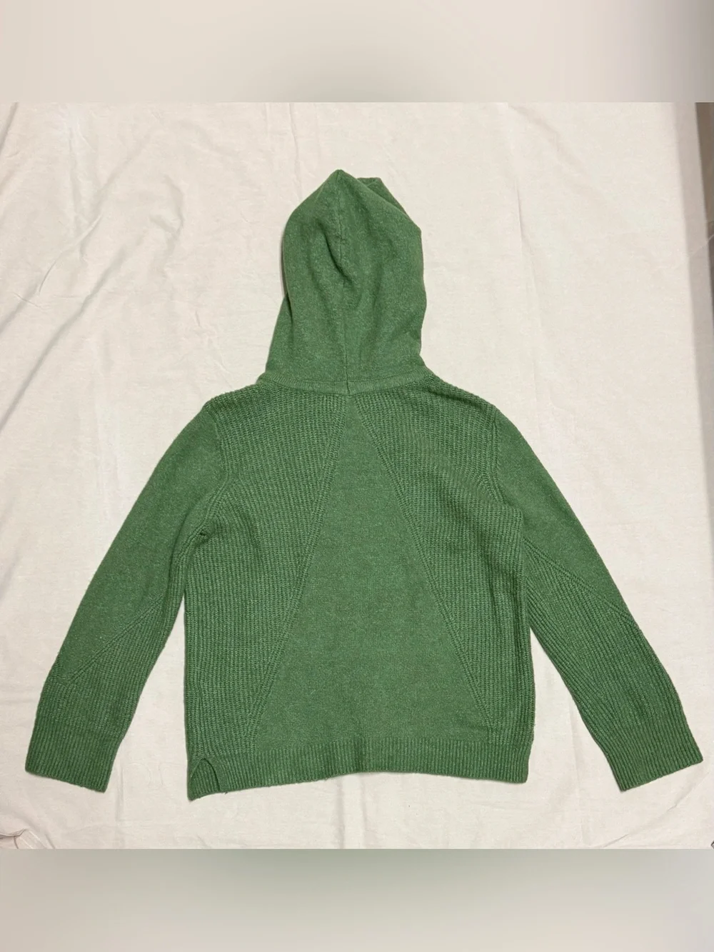 Wonder Nation Green Hooded Knit Sweater Youth XL 14/16 Lightweight Hoodie